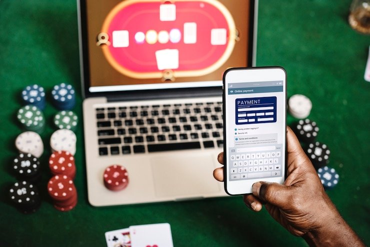 Tampilan mobile Lobi Permainan hijau